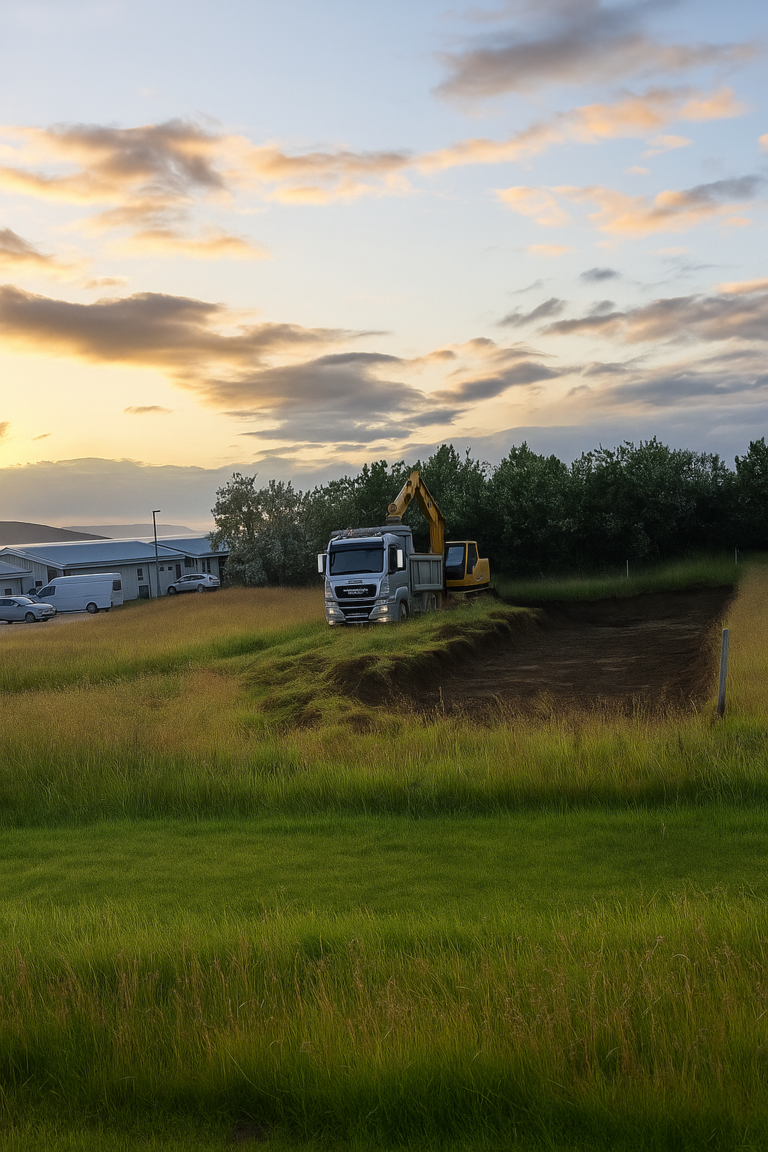Framkvæmdir hafnar við fjölbýlishús fyrir tekju- og eignaminni á Hvammstanga